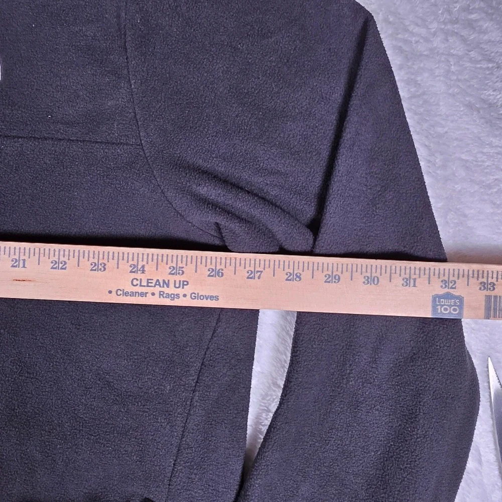 The North Face Anchor Full Zip Mens XXL Black L/S Circular Design NF0A87RH4H0